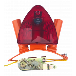 POLE BUG™ LED STROBE LIGHT & 2-FLAG HOLDER